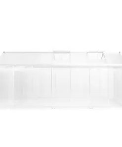 vidaXL Greenhouse Aluminium 421x190x195 cm 15.6 m?