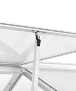 vidaXL Greenhouse Aluminium 421x190x195 cm 15.6 m?