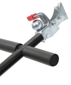 vidaXL Bike Cargo Trailer Black 50 L