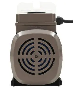 vidaXL Pool Pump with Timer Black 0,25 HP 8000 L/h