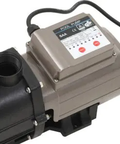 vidaXL Pool Pump with Timer Black 0,25 HP 8000 L/h