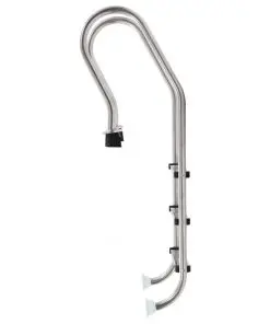 vidaXL Pool Ladder 3 Steps Stainless Steel 120 cm