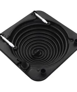 vidaXL Solar Pool Heater 75x75x36 cm HDPE Aluminium