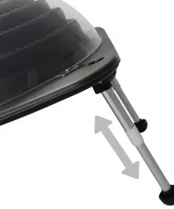 vidaXL Solar Pool Heater 75x75x36 cm HDPE Aluminium