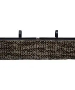 vidaXL Garden Planters 2 pcs Water Hyacinth Brown