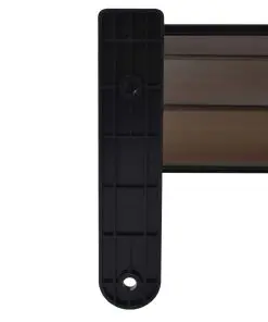 vidaXL Door Canopy Black 200×100 cm PC