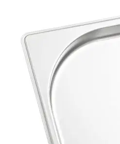 vidaXL Gastronorm Containers 4 pcs GN 1/1 20 mm Stainless Steel