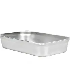 vidaXL Gastronorm Containers 4 pcs GN 1/1 100 mm Stainless Steel