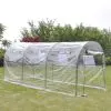 Outdoor Greenhouse Walk-in Portable Gardening Plant Hot House Backyard Outdoor Greenhouse Walk-in Portable Gardening Plant Hot House Backyard