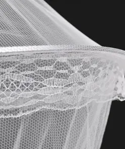 vidaXL Mosquito Net 2 pcs Round 56x325x230 cm