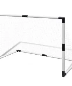 vidaXL Mini Soccer Goals Post Net Set 2 pcs for Kids 91.5 x 48 x 61 cm