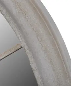 vidaXL Rustic Arch Garden Mirror 69 x 89 cm for Both Indoor and Outdoor Use