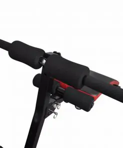 vidaXL Adjustable Multifunctional Sit Up Bench with 3 kg Dumbbells