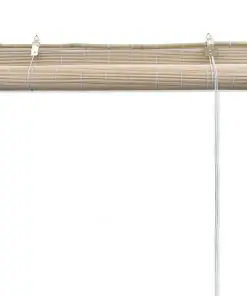 Natural Bamboo Roller Blinds 80 x 160 cm