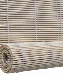 Natural Bamboo Roller Blinds 120 x 160 cm