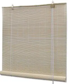 Natural Bamboo Roller Blinds 150 x 220 cm