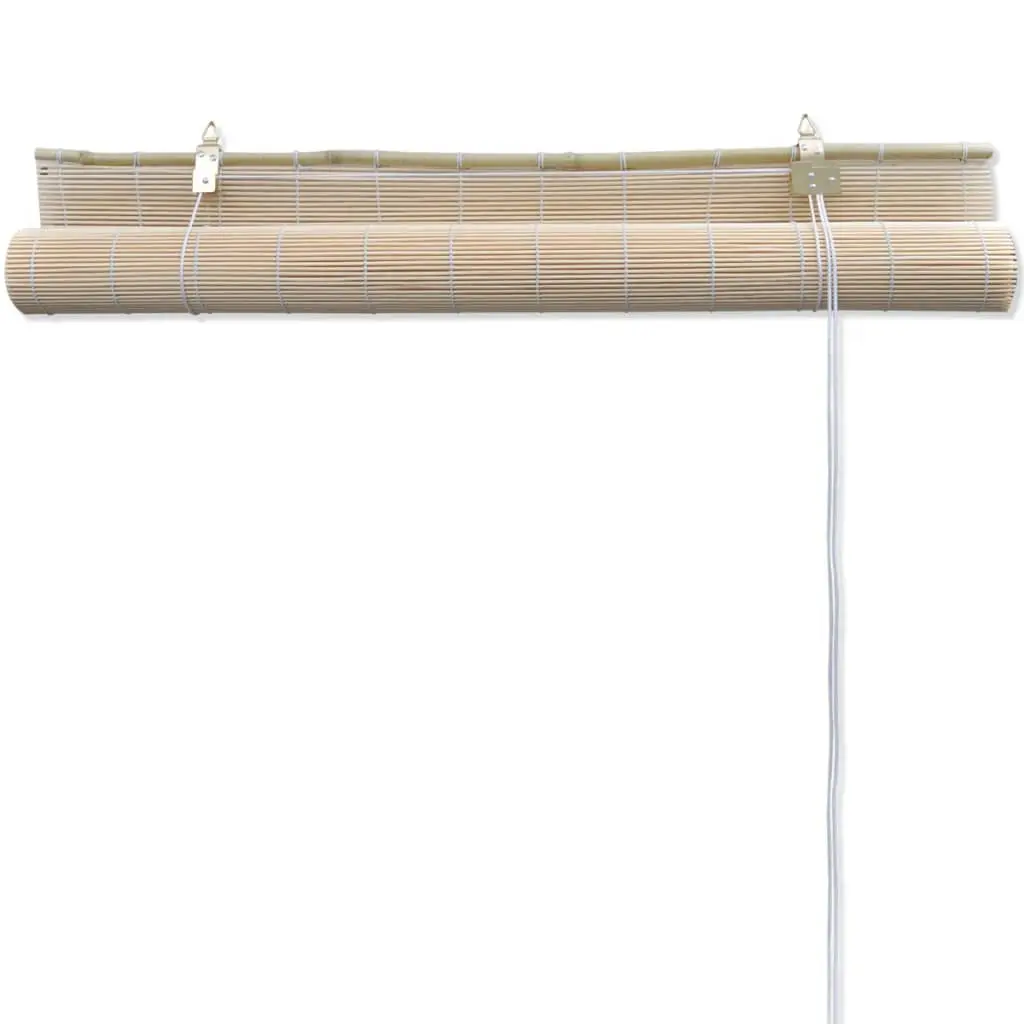 Natural Bamboo Roller Blinds 150 x 220 cm