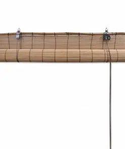 Brown Bamboo Roller Blinds 100 x 160 cm