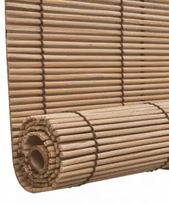 Brown Bamboo Roller Blinds 150 x 220 cm