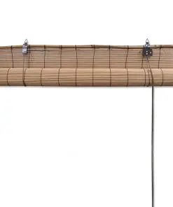 Brown Bamboo Roller Blinds 150 x 220 cm