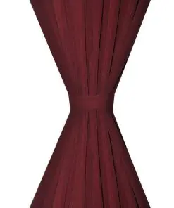 vidaXL Blackout Curtains 2 pcs Double Layer 140 x 245 cm Bordeaux