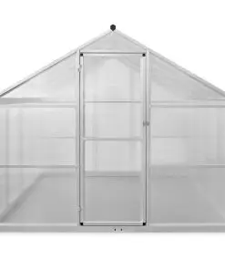 Reinforced Aluminium Greenhouse with Base Frame 6.05 m²