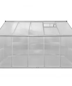 Reinforced Aluminium Greenhouse with Base Frame 7.55 m²
