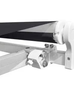 vidaXL Aluminium Awning Frame 4 x 3 m Automatic Roll-back