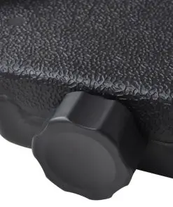 vidaXL Aluminium Umbrella with Portable Base White