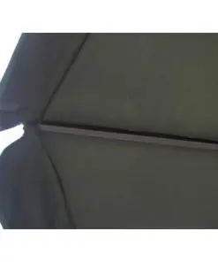 vidaXL Aluminium Umbrella with Portable Base Green