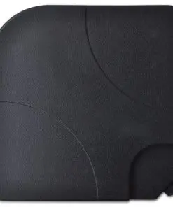 vidaXL Aluminium Umbrella with Portable Base Green