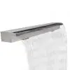 Rectangular Waterfall Pool Fountain Stainless Steel 120 cm