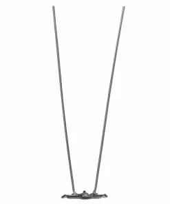 vidaXL 2-row Stainless Steel Bird & Pigeon Spikes Set of 6 3 m