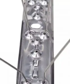 vidaXL 4-row Stainless Steel Bird & Pigeon Spikes Set of 6 3 m