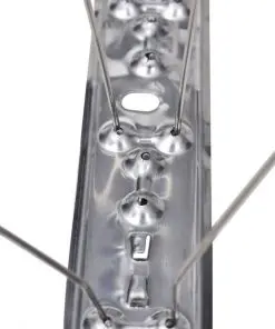 vidaXL 4-row Stainless Steel Bird & Pigeon Spikes Set of 6 3 m