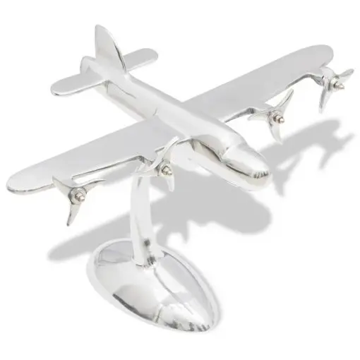 Aluminium Aeroplane Model Desktop Decoration