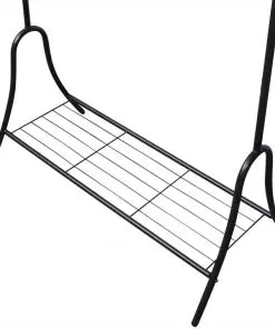 vidaXL Clothing Rack Black Steel