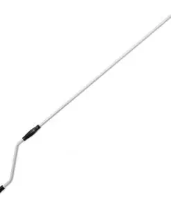 vidaXL Folding Awning Manual-Operated 400 cm Blue and White