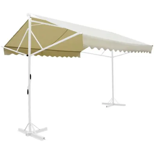 vidaXL Free Standing Awning 3×3 m Cream