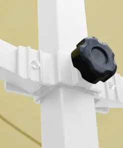 vidaXL Free Standing Awning 3×3 m Cream