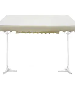 vidaXL Free Standing Awning 3×3 m Cream