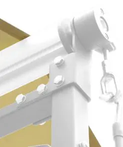 vidaXL Free Standing Awning 3×3 m Cream