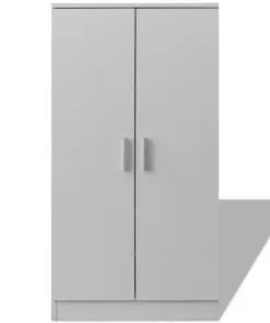 vidaXL Shoe Cabinet 7 Shelves White