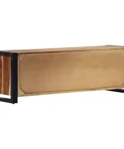 vidaXL Shoe Cabinet 120x35x40 cm Solid Sheesham Wood