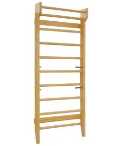 vidaXL Wall Bar 80×15.8×195 cm Wood