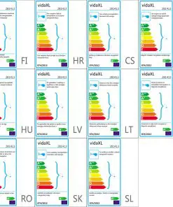 vidaXL Wall Lights 2 pcs with Filament Bulbs 2 W Black and Copper E27
