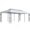 vidaXL Gazebo 3×6 m White