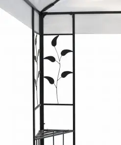 vidaXL Gazebo 3×6 m White