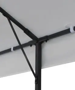 vidaXL Gazebo 3×6 m White