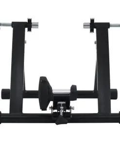 vidaXL Roller Trainer Black 26″-28″ Steel Black